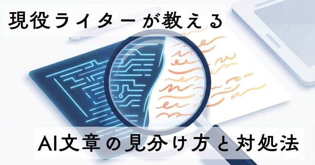 AI文章の見分け方と対策