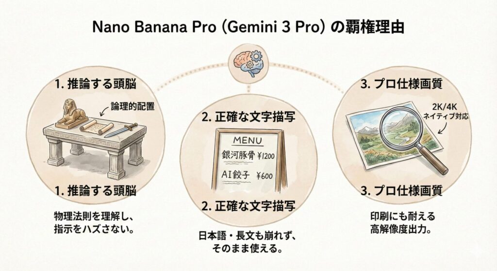 そもそも「Nano Banana Pro」はなぜ覇権をとったのか？