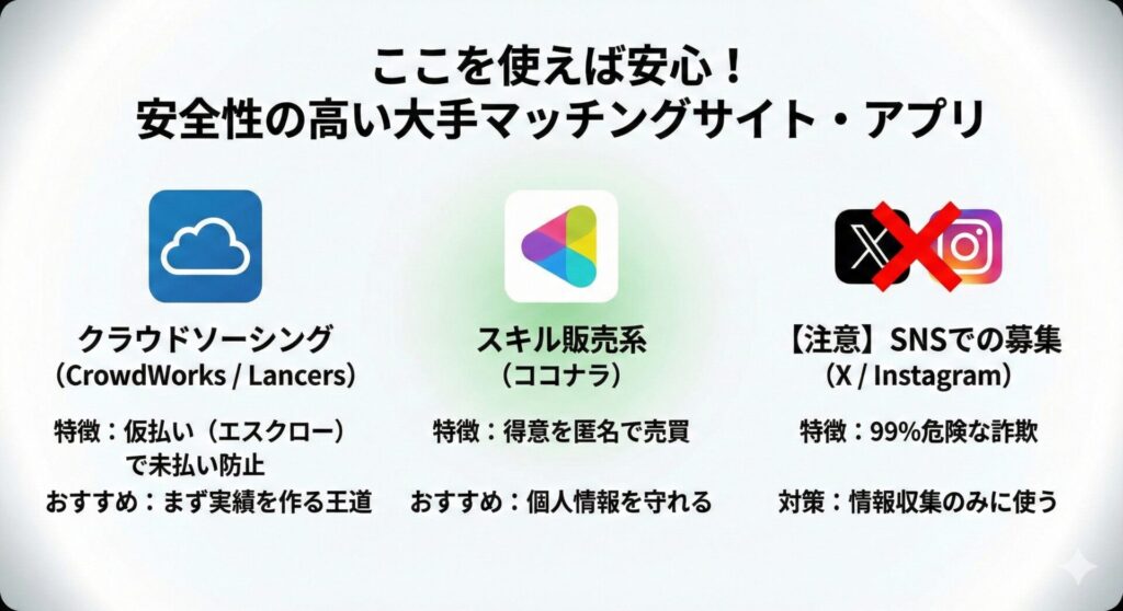 ここを使えば安心!安全性の高い大手マッチングサイト・アプリ