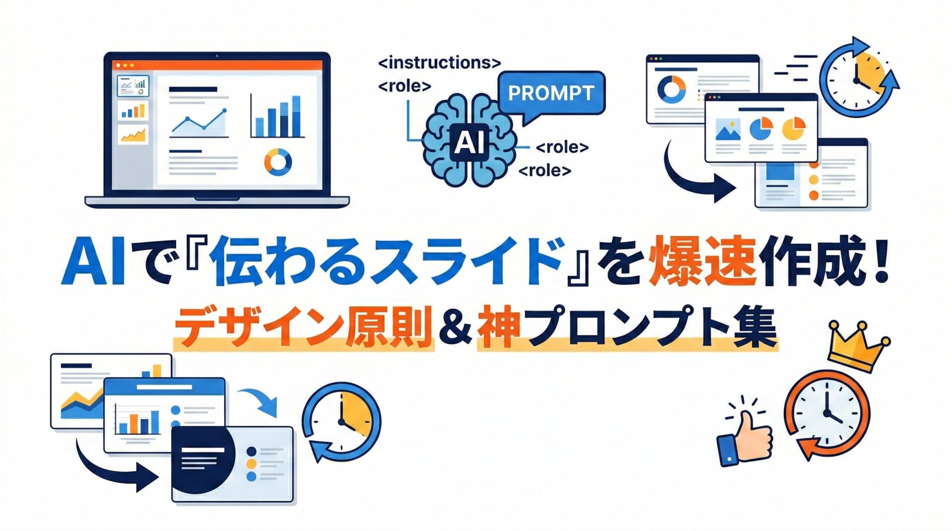 AIで作ったスライドがダサい理由。プロンプトで劇的に変えるデザイン術
