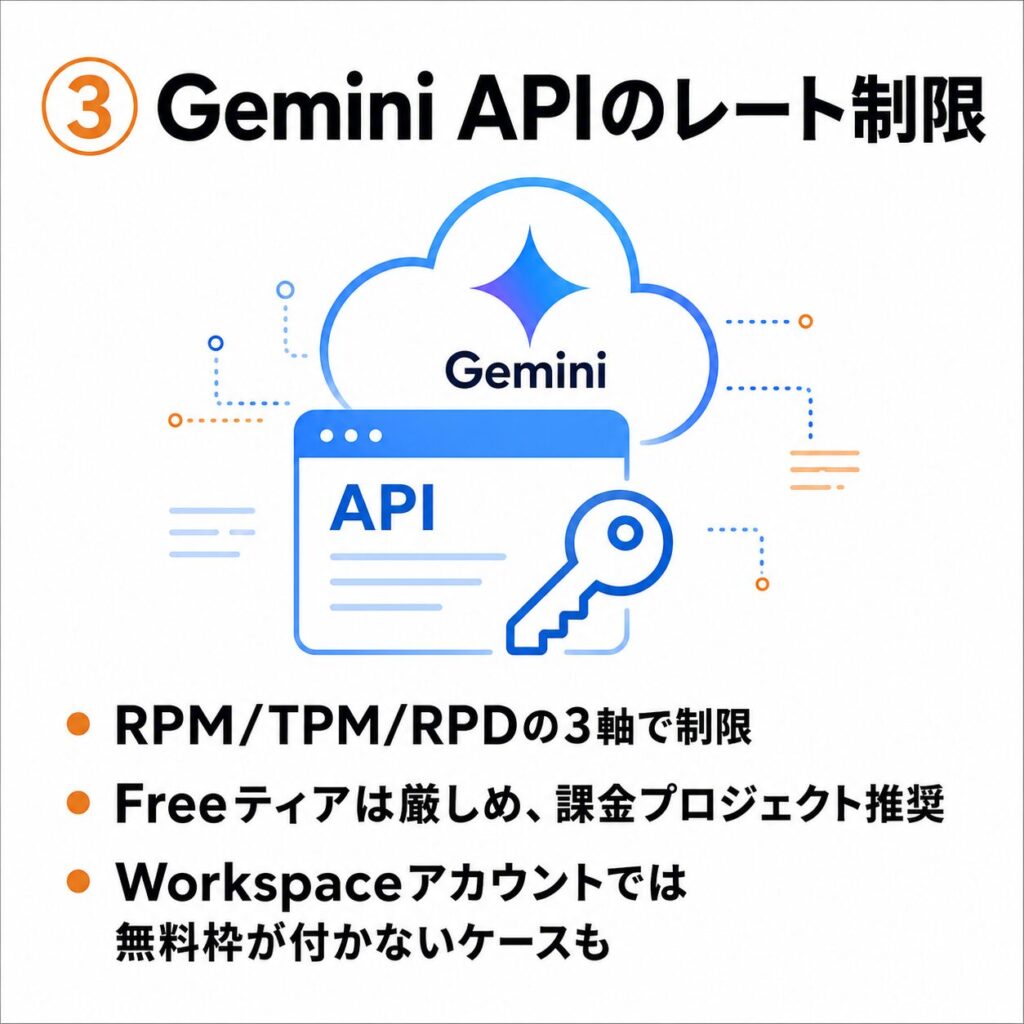 Google WorkspaceにおけるGeminiのレート制限【2026年5月最新版】4
