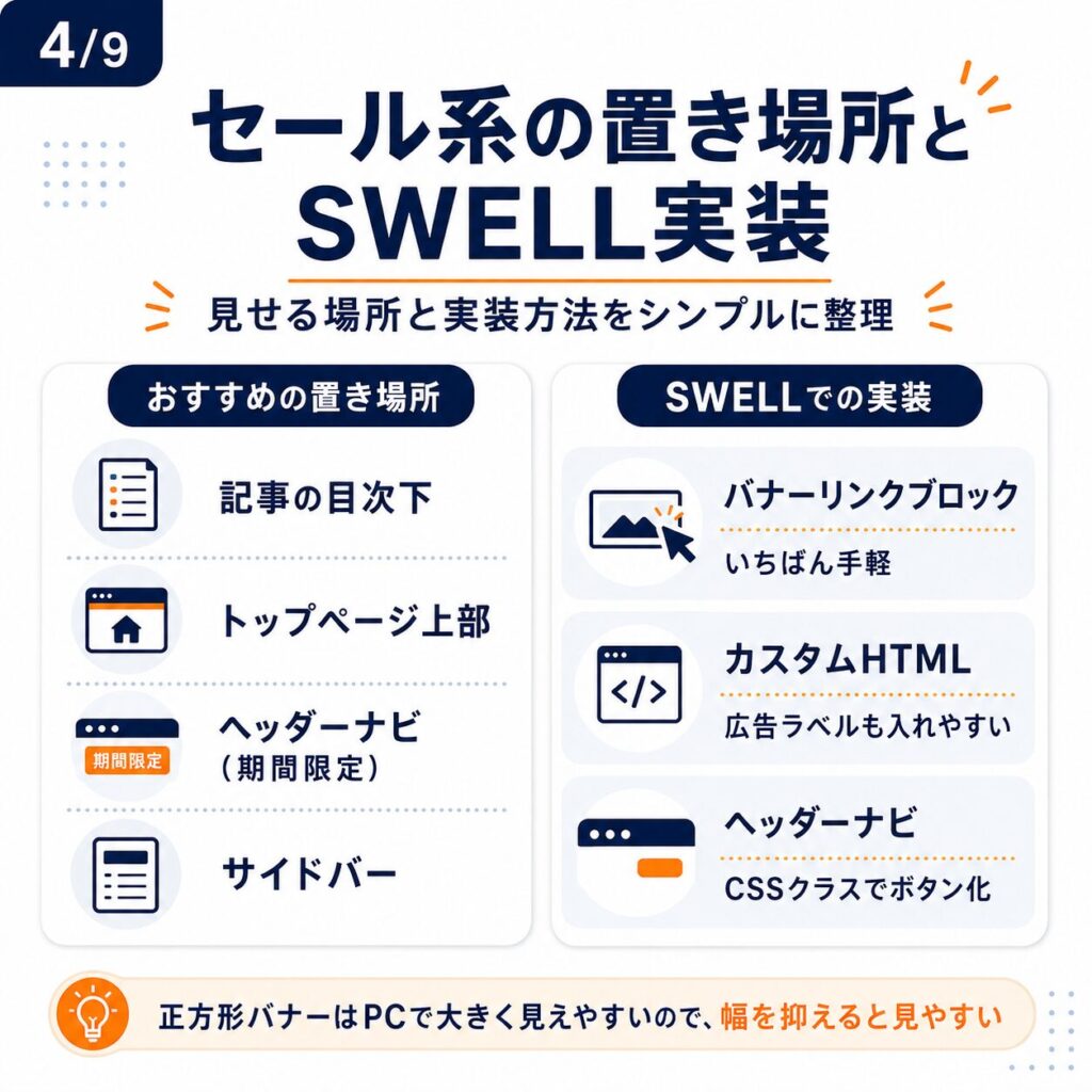 SWELLでAmazonアフィリエイトを始めるときの基本ガイド【セール・個別商品の使い分けまで】