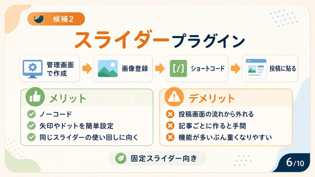 SWELLの記事内で画像スライドを見やすく表示する方法6