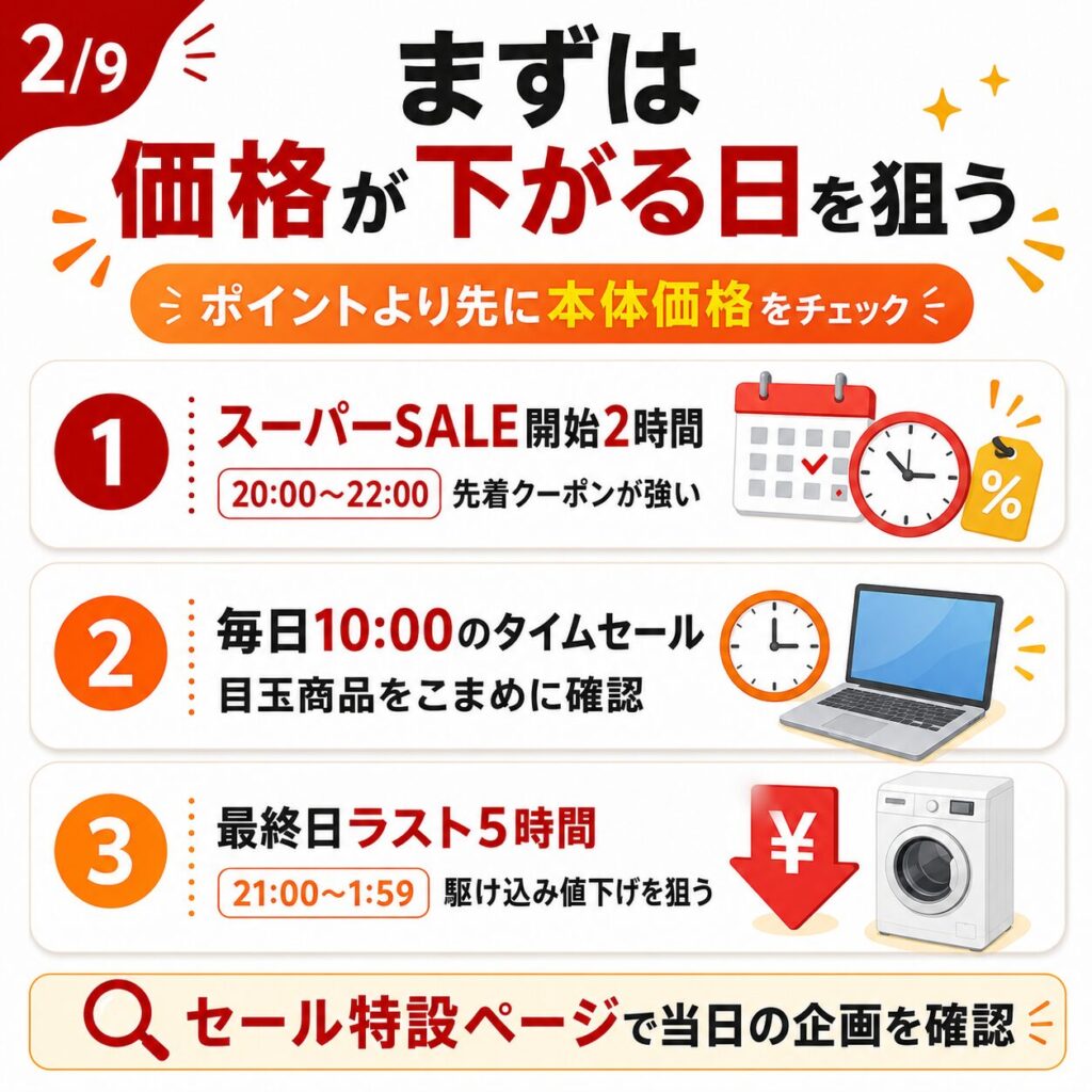 楽天でパソコンや家電を限界まで安く買うワザ！【2026年最新・金額別の攻略法】
