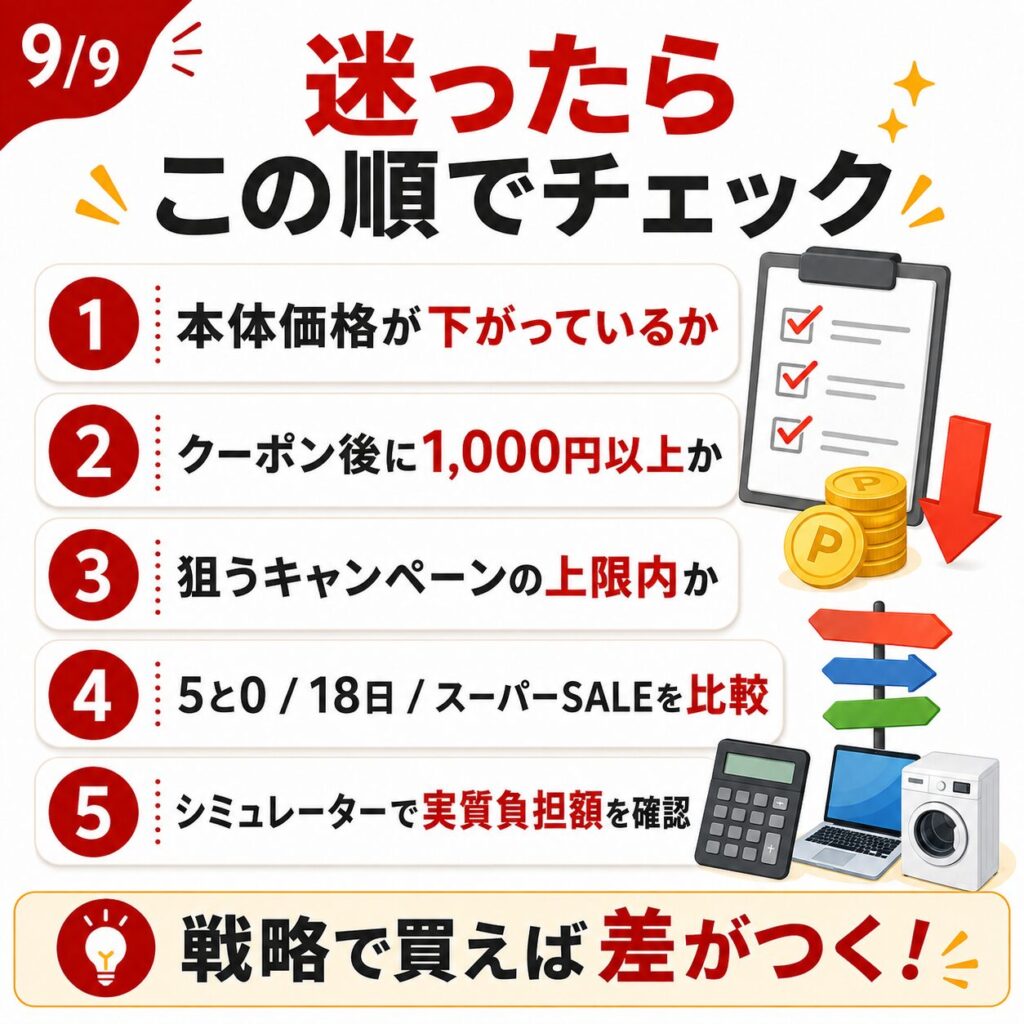 楽天でパソコンや家電を限界まで安く買うワザ！【2026年最新・金額別の攻略法】