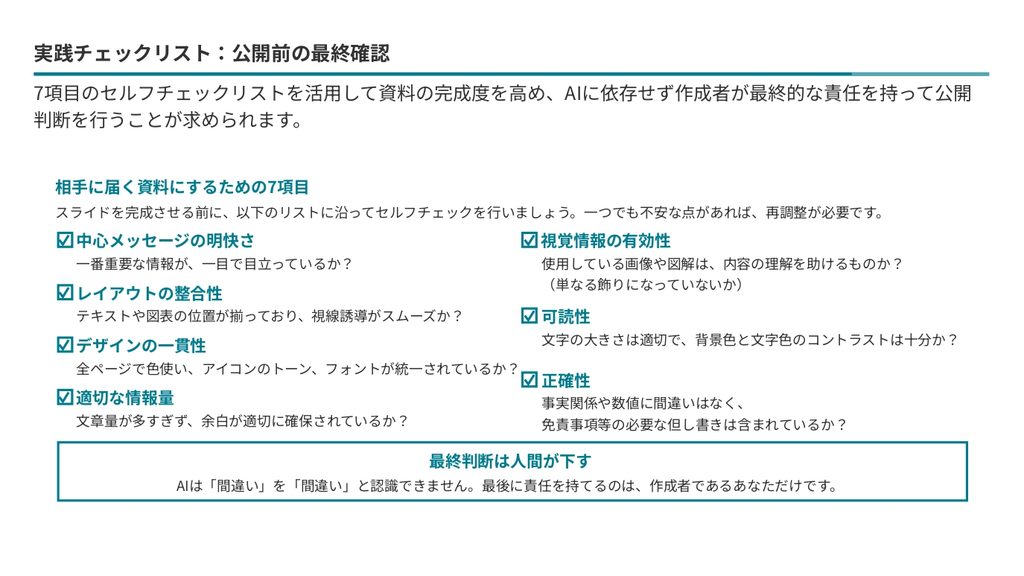 【プロモード】仕事で使える「AIスライド作成術」